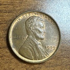 1909 Lincoln Wheat Cent Uncirculated Brown w/ some Red Glow