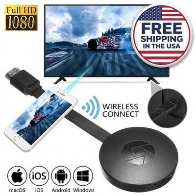 For Chromecast Google Wireless HDMI-Compatible HD Display Media Streaming_Video