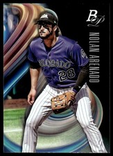 Nolan Arenado 2018 Bowman Platinum #76 Colorado Rockies FREE SHIP AutographDen