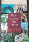 Original TransPennine Express Poster 1990's Right Across the North - Laminated
