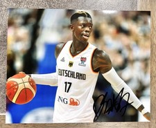 Dennis Schroder Signed 8x10 Photo Fiba World Cup Germany MVP NBA Brooklyn Cavs