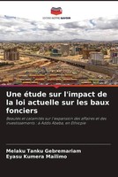 Melaku Tanku Gebremariam (U. A.) | Une éTude Sur L'impact De La Loi Actuelle...