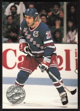 John Ogrodnick, 1991-92 Pro Set Platinum, #204, New York Rangers,