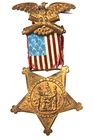 CIVIL WAR GRAND ARMY OF THE REPUBLIC VETERAN’S MEDAL - NUMBERED B87916