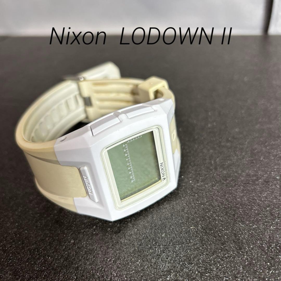 Nixon Lodown Ii Men'S Watch White