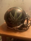 Ricky Williams Signed Autographed Weed Mini Helmet JSA COA