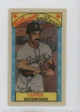 1979 Kellogg's 3-D Super Stars Davey Lopes #52 1i3m