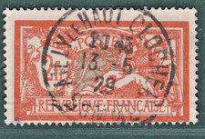 TIMBRE 1907  FRANCE MERSON N° 145 BEAU CACHET-OBL.TB-VSCAN R/V-