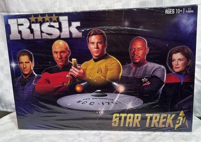 Risk: Star Trek 50th Anniversary Edition Board Game- Brand New,Sealed