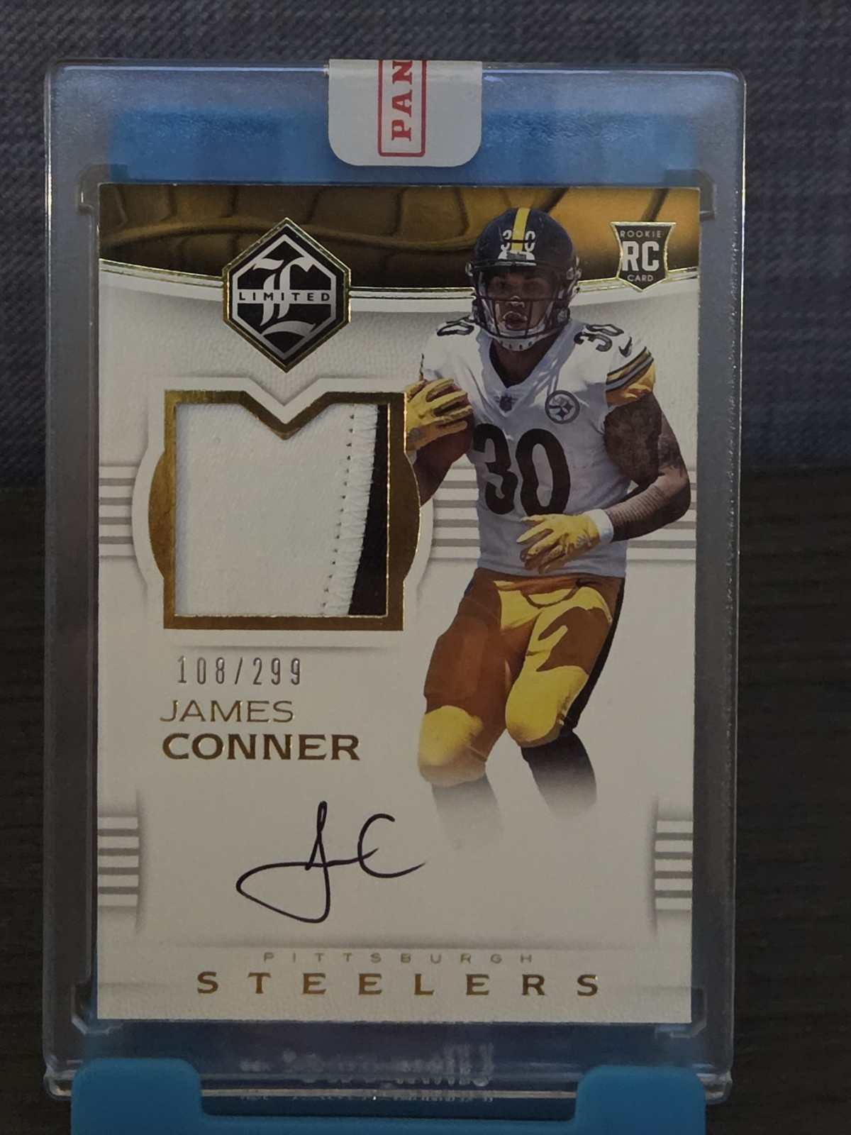 James Conner Panini Limited #119 Autograph