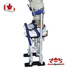 Pour Peintres Outil de Marche Argent Réglable Alliage d'Aluminium Échasses 15" - 23"