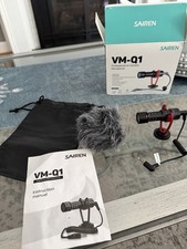 SAIREN VM-Q1 On-Camera Pro Smartphone Video Microphone for Vlogging / Streaming