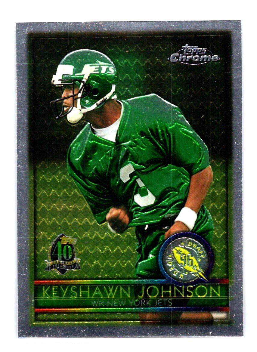 Keyshawn Johnson 1996 Topps Chrome #159 - ROOKIE RC - New York Jets
