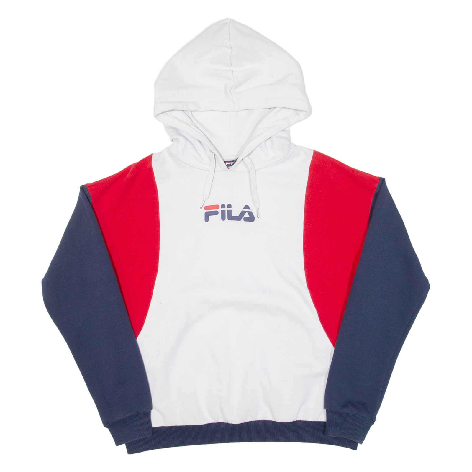 Felpa con cappuccio FILA uomo bianca S