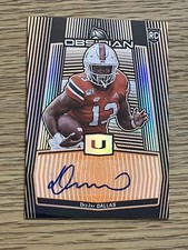 2020 Panini Obsidian Draft Picks Football Cards - Checklist Added 24