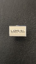Vintage Silver Tone Loral Electronic Systems Inc. Tie Tac
