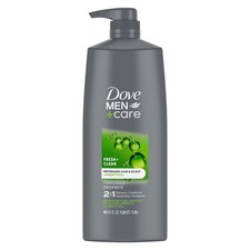 Dove Men+Care Fresh & Clean 2-in-1 Shampoo + Conditioner, 40 fl. oz. 0.53 per fl oz