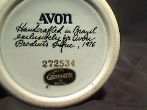 Rare Avon Stein handcrafted in Brazil #272534 produced in 1976 - Picture 2 of 3