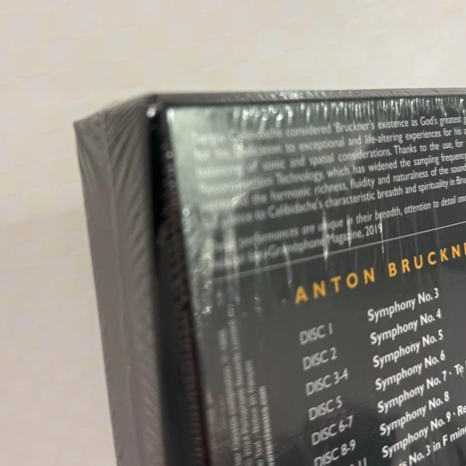 Sergiu Celibidache MPhil Bruckner Recordings 12 SACD Hybrid Box New Unopened - Image 4 of 4