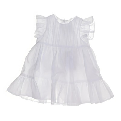 Il Gufo, Kleid, Größe: 68/74, Weiß, Baumwolle, Mädchen #bWJ