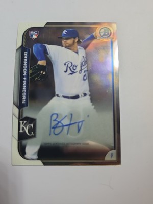 BRANDON FINNEGAN 2015 Bowman Chrome Rookie Autograph/Auto #BCAR-BF (G2531)