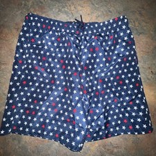 DSG Boys Woven Train Shorts XL With Star Print