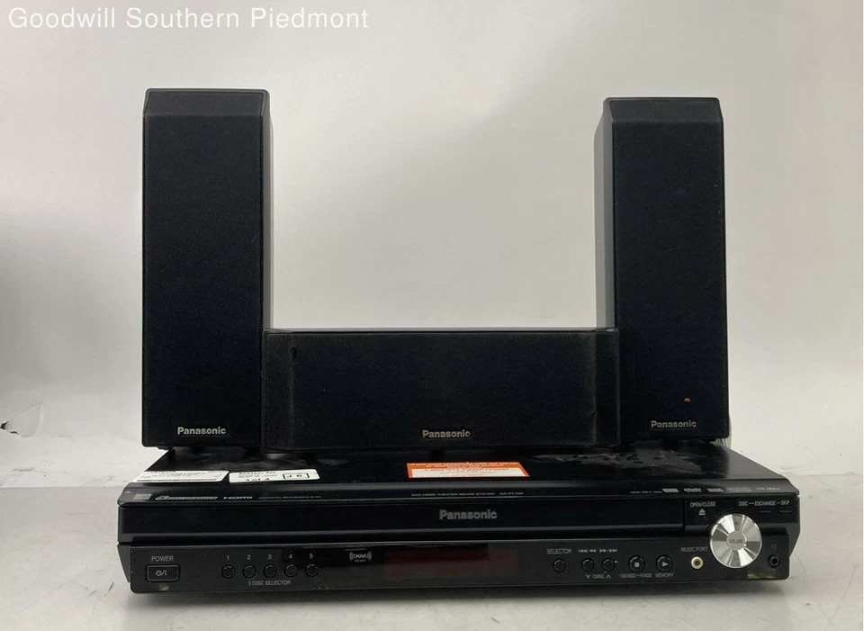 Panasonic SA-PT750 Heimkino Receiver Lautsprechersystem Set - getestet