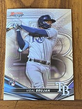 2022 Bowman's Best #55 Vidal Brujan RC Rookie - Tampa Bay Rays
