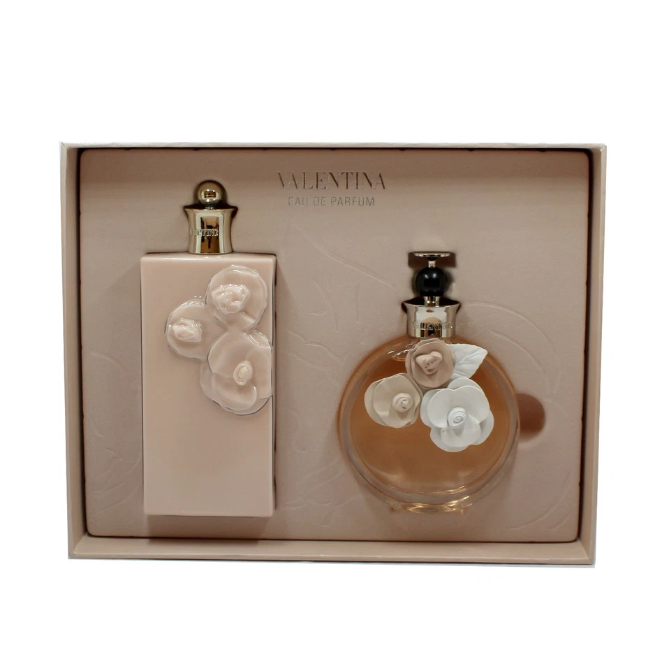 JUEGO DE REGALO VALENTINO VALENTINA 2 PIEZAS EAU DE PARFUM SPRAY 80 ML NUEVO EN CAJA-VA65069110 Foto 2 de 2