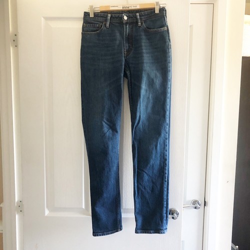 Acné Studios Jeans Talla 27 L 32 Oscuro Azul Bla Konst | eBay