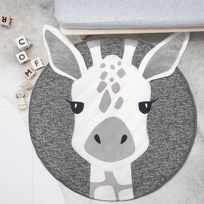 giraffe rug nursery