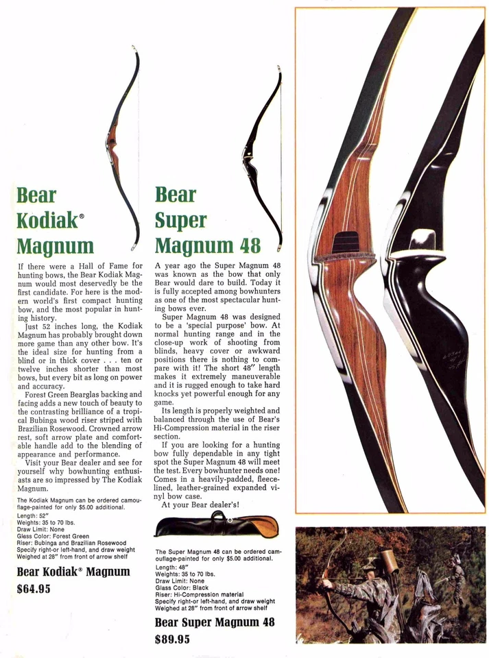 2nd 10 Years of Bear Archery Catalogs Reproduction- 1958 to 1968  In One Book - Image 3 of 4