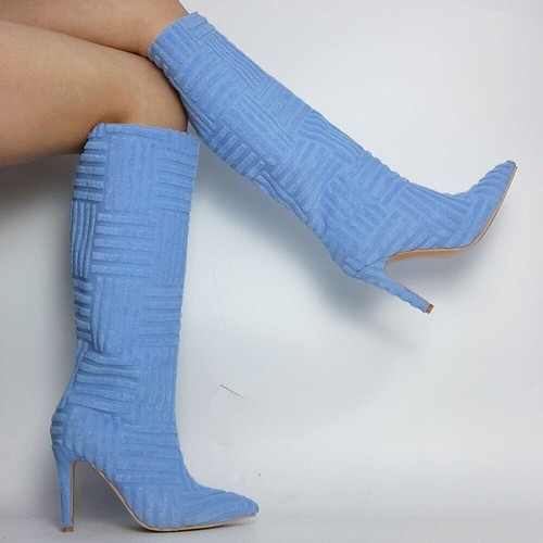 Knee High Boots Women Sexy Party Thin High Heels Women's Boots Female Shoes - 第 15/25 張圖片
