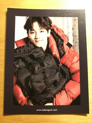 EXO Baekhyun Kolon Sport official limited postcard