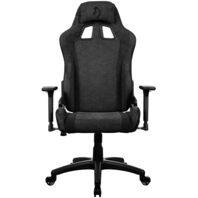 Arozzi Avanti Gaming Stuhl dunkelgrau Wippmechanik 5 Lenkrollen Metallrahmen NEU