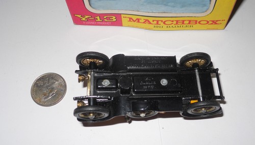 Vintage NIB MATCHBOX "Models of Yesteryear" Y-13 1911 DAIMLER 1/45 - Picture 6 of 10
