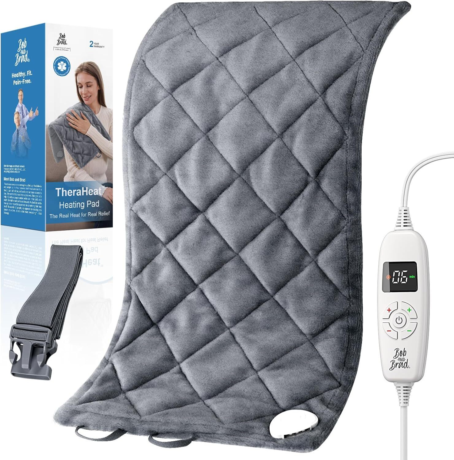 With Heat Far Infrared Therapy Back Pain Relief Fsa Hsa