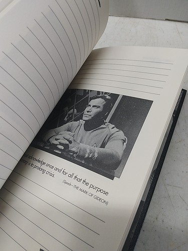 Star Trek 1993 diario de citas con fotos - Long Meadow Press - EE. UU. Nuevo - Imagen 4 de 9