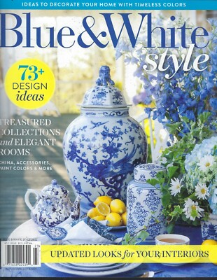 Blue & White Style 2022   73+ Design Ideas