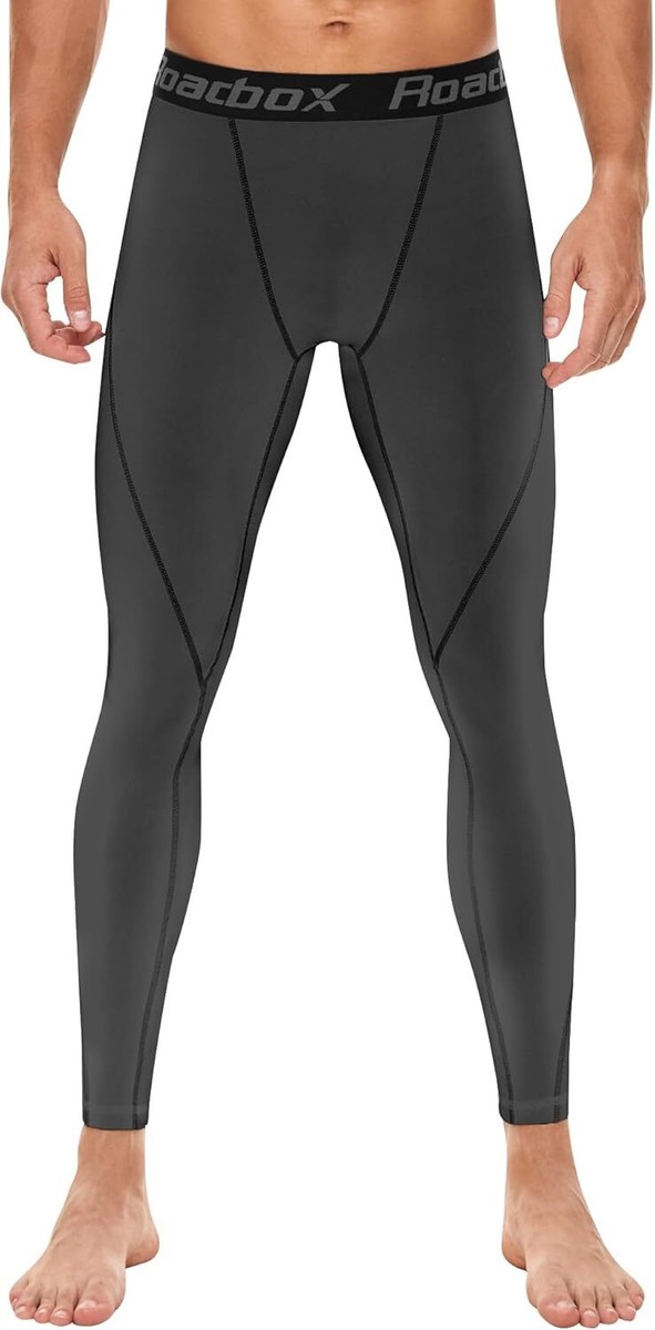 Roadbox Men's Compression Thights Leggings 1/2/3 Pack Cool Dry