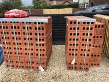 73mm Carlton Victorian House Brick Red from Jewsons. Brand New, excess left.