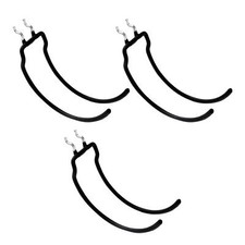 3x support de panneau perforé, crochets de stockage d'outils lourds,