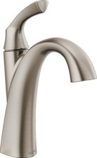 Delta Sandover Bathroom Faucet Spotshield Brushed Nickel-Certified Refurbished