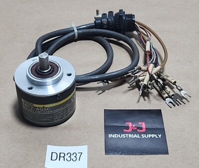 *PREOWNED* Omron E6C2-AG5C Rotary Encoder (Absolute) 12-24Vdc 8mm Shaft Warranty