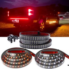 For Gmc Sierra 1500 2500 60 Led Running Board Side Step Tailgate Strip Light