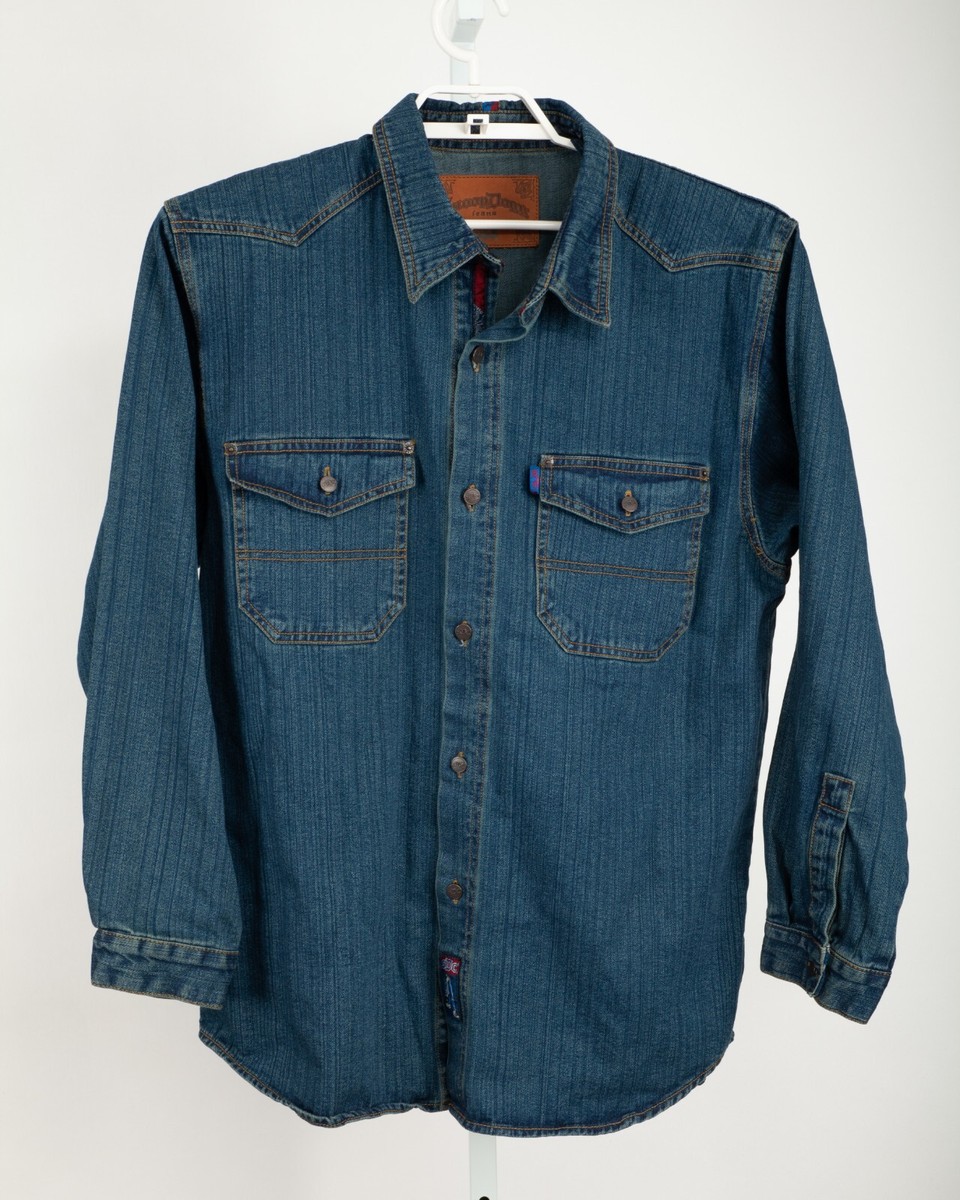 Snoop Dogg Jeans SDC Jacket Mens Large Blue Denim DoggStyle Snoop Dogg Jeans SDC Jacket Mens Large Blue Denim DoggStyle