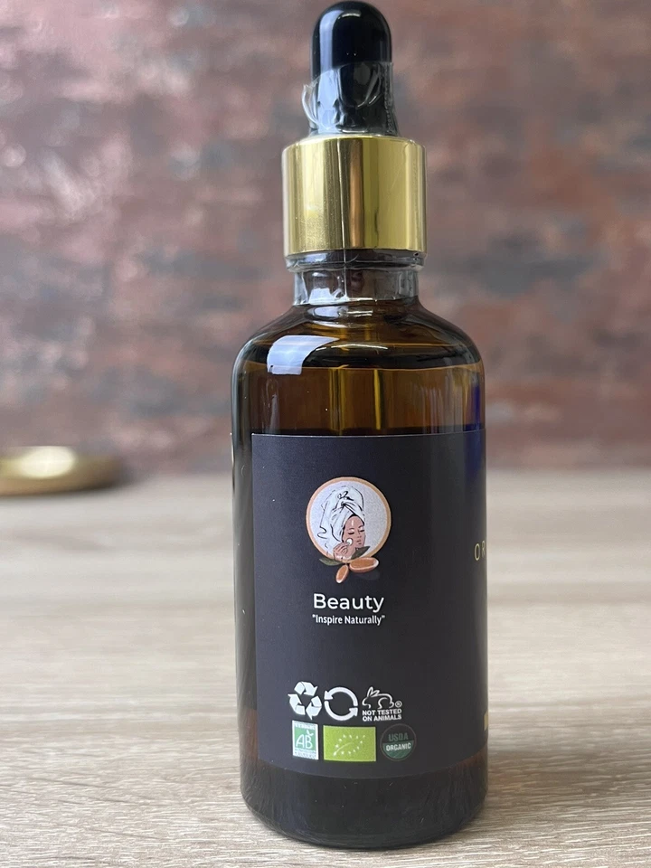Arganöl aus Marokko Kaltgepresst 100% Bio Haaröl Feuchtigkeitspflege Gesicht - Bild 3 von 3