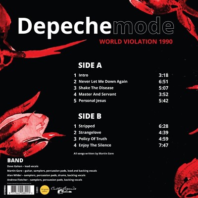 DEPECHE MODE LP World Violation 1990 VINYL Album NEW Sealed | eBay UK