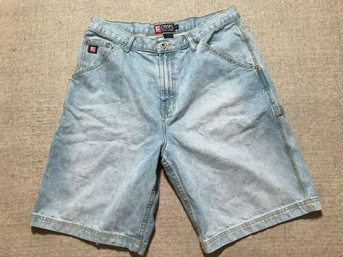 Denim Jeans Shorts Carpenter Loop Sz 34 