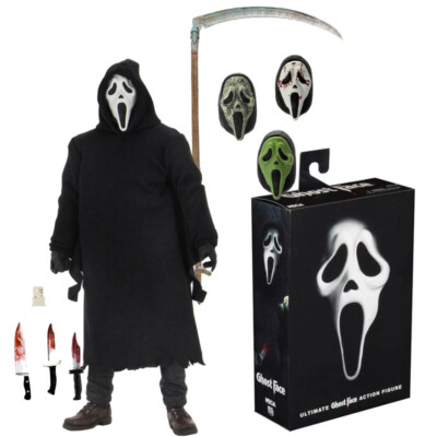 NECA Ghostface Scream 7'' Ultimate Action Figure Movie Collection In Stock